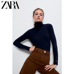 ZARA 新款 基本款立领针织衫 0885112340