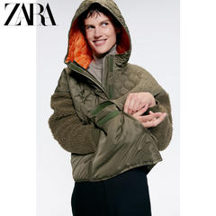ZARA 新款 女装 抓绒袖子外套 08073240505