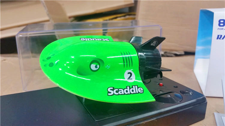 创新无线充电遥控潜水艇快艇蝙蝠鱼小赛艇儿童男孩电动玩具遥控船