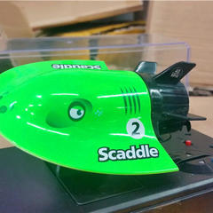 创新无线充电遥控潜水艇快艇蝙蝠鱼小赛艇儿童男孩电动玩具遥控船